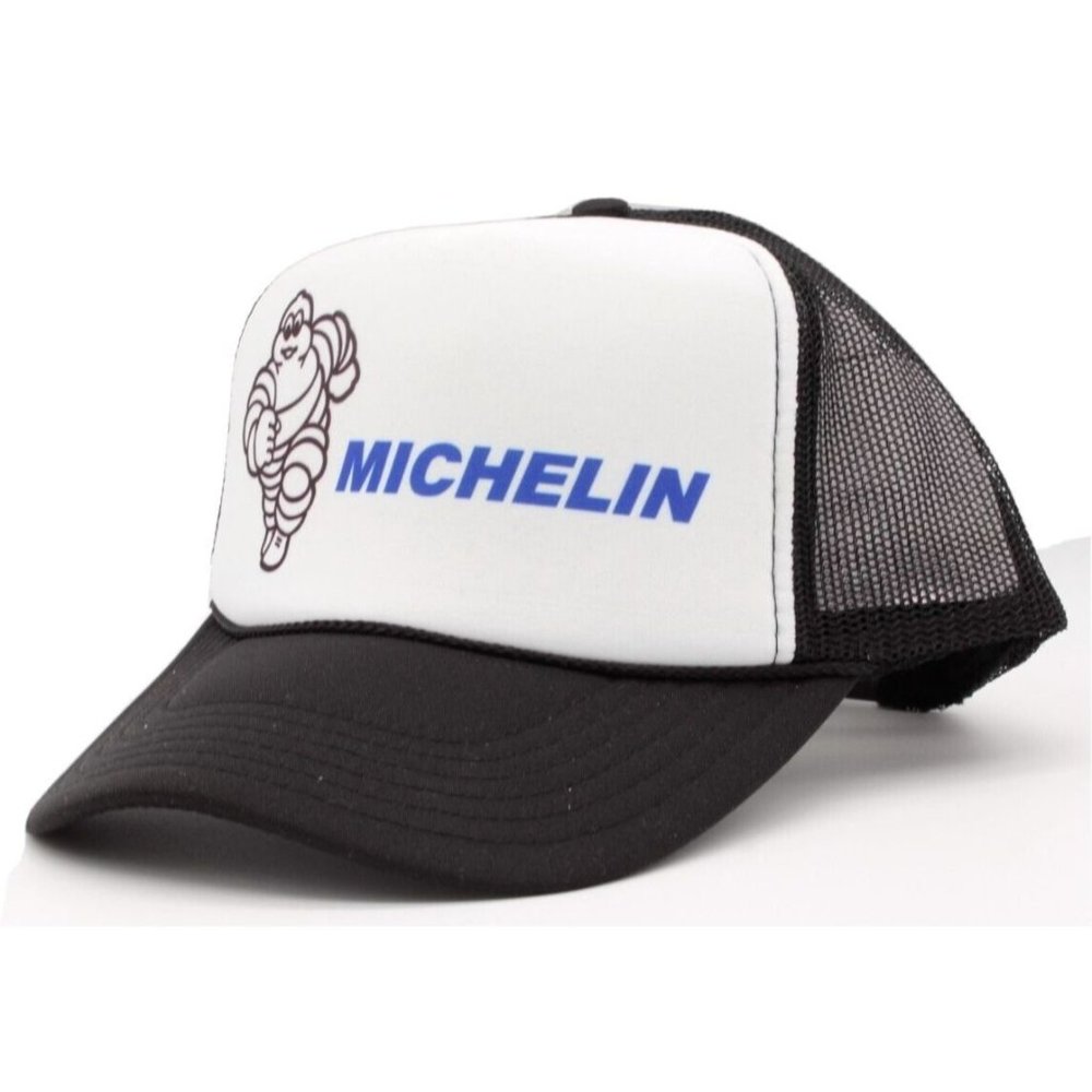 Michelin Trucker Hat Baseball Cap Vintage Mesh Michelin Man Trucker Hat - Picture 4 of 4